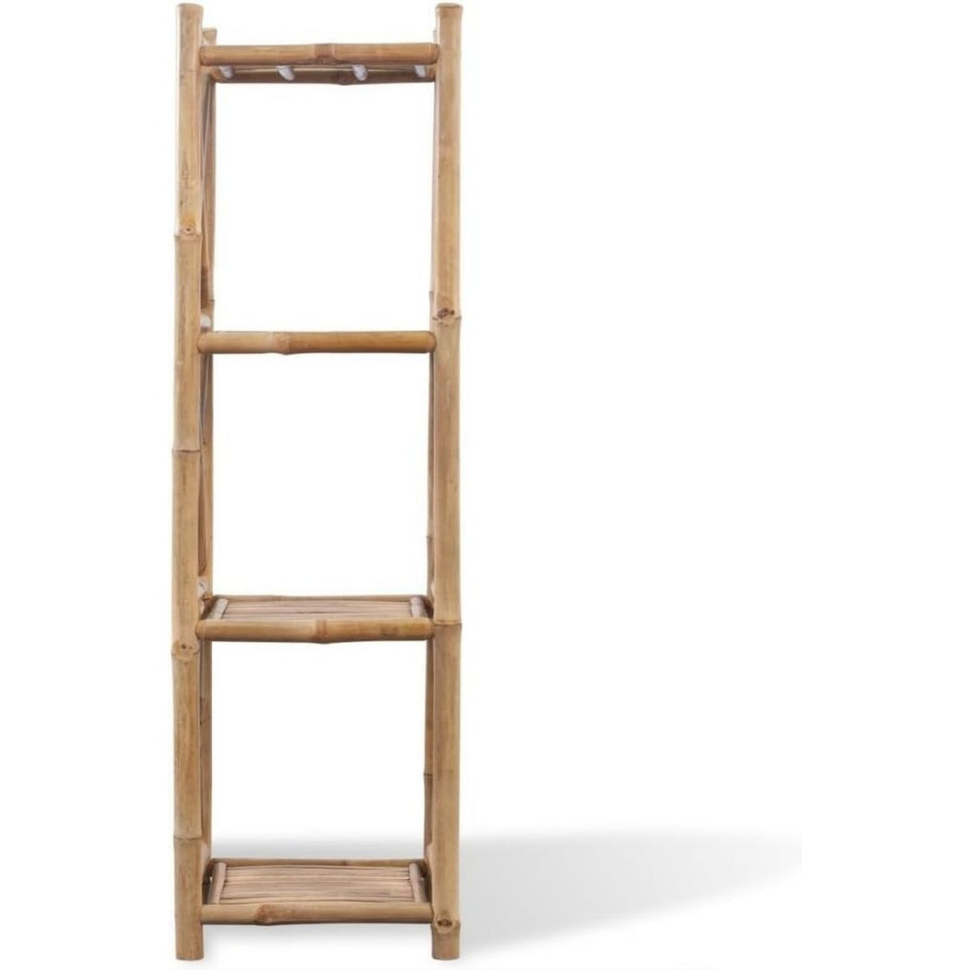 Scaffale da soggiorno naturale con ripiani
