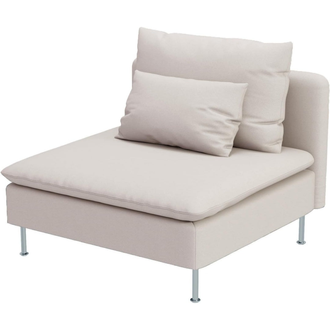 Divano da soggiorno HomeTown Market Copridivano tessuto resistente beige