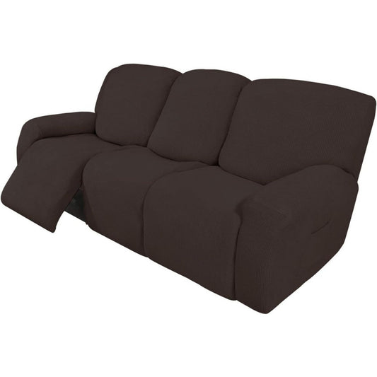 Seduta imbottita Easy-Going Copridivano elasticizzato divano reclinabile, nero
