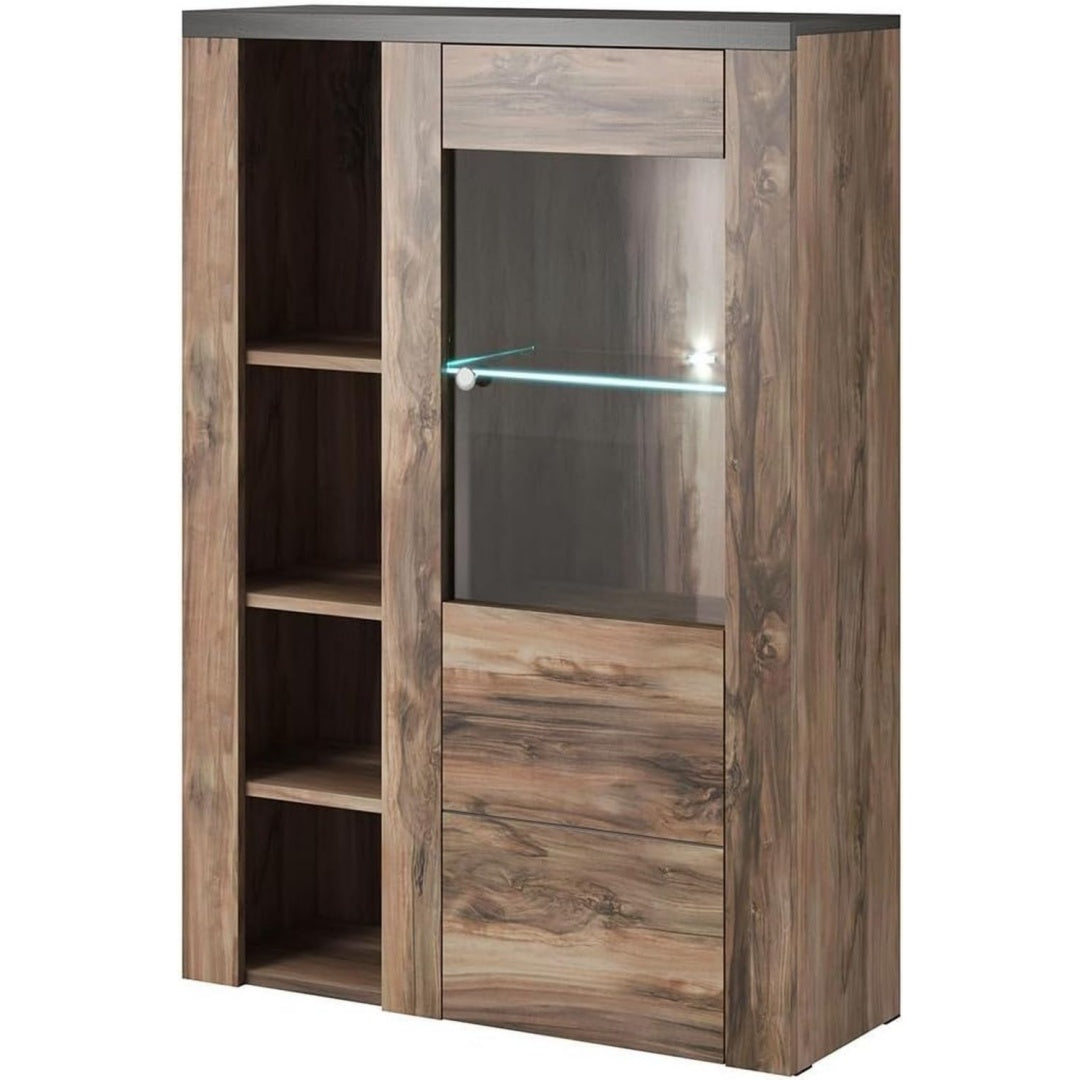 Credenza da soggiorno nero con ante