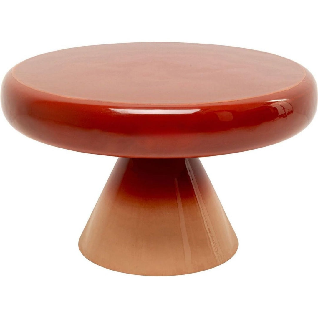 Divano da soggiorno struttura in acciaio stile scandinavo rosso
